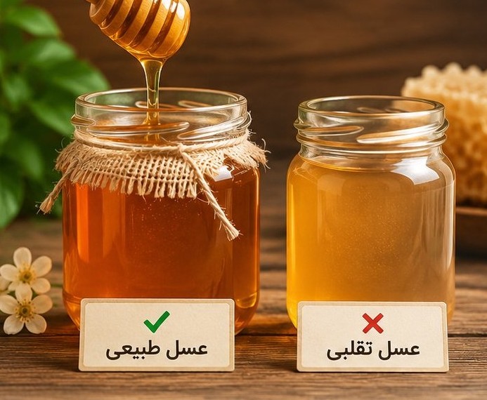 چگونه عسل طبیعی را از عسل تقلبی تشخیص دهیم؟