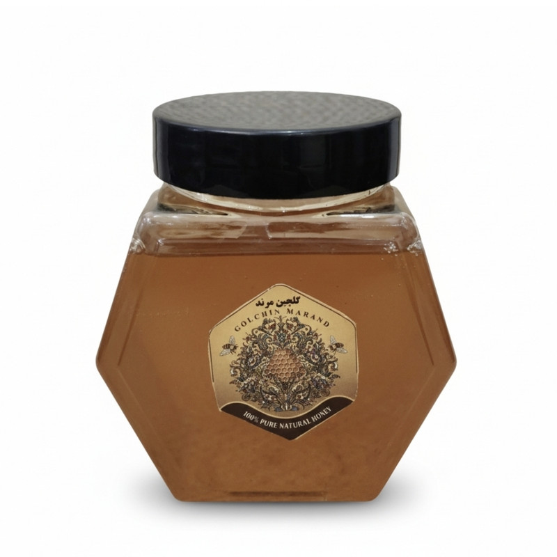 عسل طبیعی چهل گیاه گلچین مرند - 500 گرم